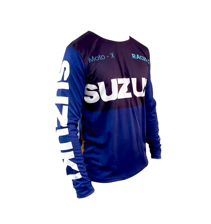 Comprar Jersey Nacional Suzuki Blue en Electroshopy - Ángulo 2